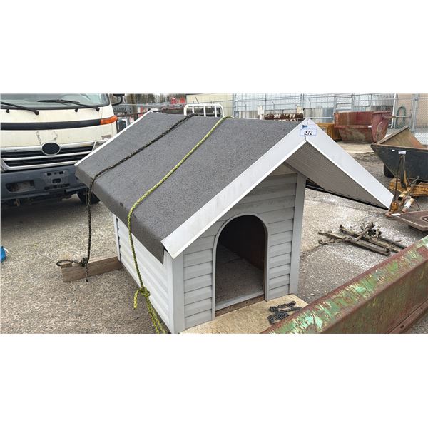 LARGE DOG HOUSE 80" X 56" X 48"