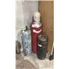Image 1 : (3) ASSORTED ACETYLENE TANKS