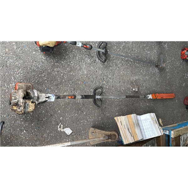 STIHL GAS POWERED HEDGE TRIMMER WITH BLADE COVER