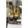 Image 1 : MEN'S BIG K CLOTHING STEEL TOE WORK BOOTS: SIZE 10