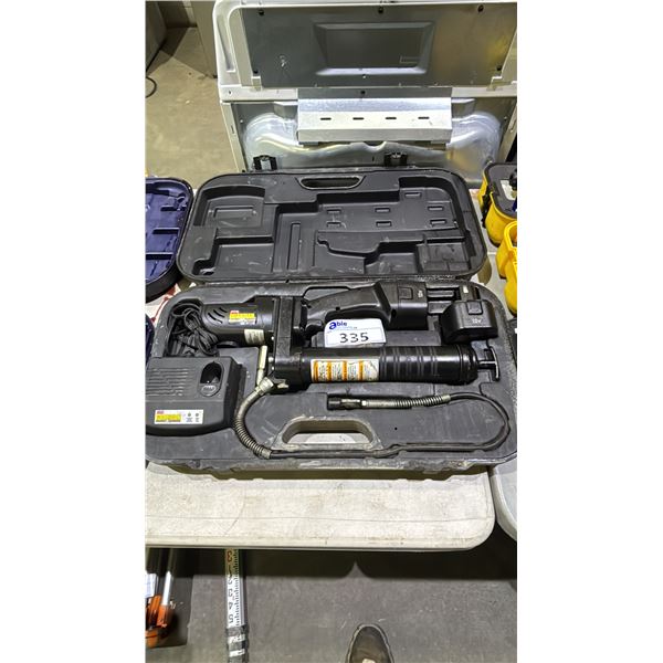 LINCOLN GUARDIAN CORDLESS GREASE GUN IN CASE