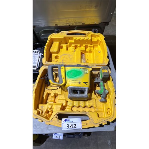 SPECTRA PRECISION SELF-LEVELLING LASER LEVEL IN CASE