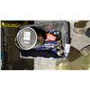 Image 1 : TOTE OF EMERGENCY SPILL RESPONSE PADS, GREASE GUNS & MORE
