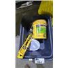 Image 1 : TOTE OF LEVELS, SELF-BONDING CEMENT, WATER STOP CEMENT & MORE