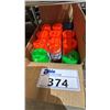 Image 3 : BOX OF ASSORTED RUST-O-LEUM INVERTED MARKING PAINT & A MARKING PAINT WAND