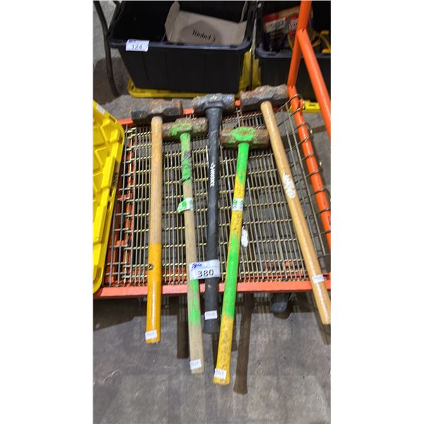 (5) HEAVY DUTY MALLETS