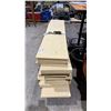 Image 2 : PALLET OF 69" X 15" WOOD SHELVES - *MUST TAKE ALL ON PALLET*