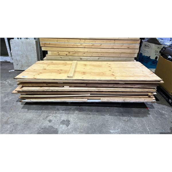 PALLET OF WOOD PALLET RACKING - *MUST TAKE ALL ON PALLET*