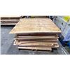 Image 2 : PALLET OF ASSORTED WOOD SHELVING - *MUST TAKE ALL ON PALLET*