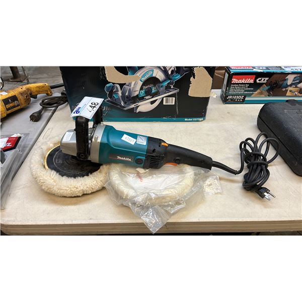 MAKITA SANDER/POLISHER WITH (2) WOOL BONNETS