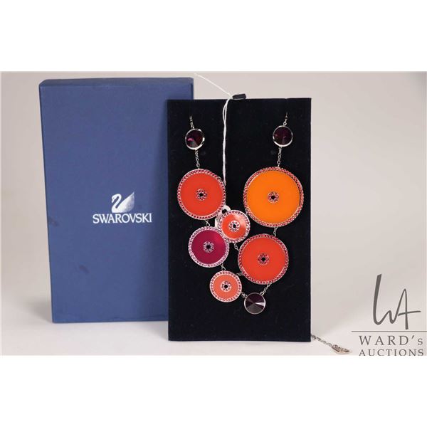 Swarovski Noon Disc necklace no. 1084554, new in original box