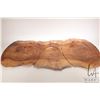 Image 1 : Brian McEvoy, artisan made decorative Myrtle wood with live edge, turned three section tray, numbere