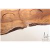 Image 8 : Brian McEvoy, artisan made decorative Myrtle wood with live edge, turned three section tray, numbere