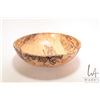 Image 1 : Brian McEvoy, artisan made decorative English beech turned wooden bowl, 16 1/2" in diameter X 5" hig