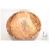 Image 2 : Brian McEvoy, artisan made decorative English beech turned wooden bowl, 16 1/2" in diameter X 5" hig