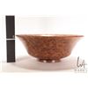 Image 6 : Brian McEvoy, artisan made decorative Carpathian Elm turned bowl, 15" in diameter X 6" in height. Si