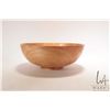 Image 2 : Brian McEvoy, artist made decorative maple wood turned bowl, initialed by artist B.N.M. and dated 19