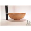 Image 3 : Brian McEvoy, artist made decorative maple wood turned bowl, initialed by artist B.N.M. and dated 19