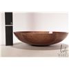 Image 3 : Brian McEvoy, artisan made decorative Black walnut turned bowl, 14" in diameter X 3 1/4" in height. 