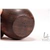 Image 8 : Brian McEvoy, artisan made decorative Goncalo Alves turned wooden bowl, 9 1/2" X 1 1/2" in height. I