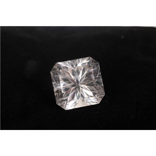 106.10 ct fancy cut Mermaid rock quartz gemstone with certificate provided by consignor