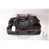 Image 1 : Vintage Chloe Andy expandable satchel in black leather. 16" L X 9" W X 18" H  Note: buyers must sati