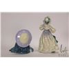 Image 3 : Two Royal Doulton figurines including "Grand Manner" HN2723 and "Pensive Moments" HN2704