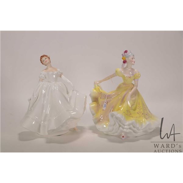 Two Royal Doulton figurines including "Ninette" HN2379, "Nancy" HN2955