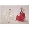 Image 1 : Two Royal Doulton figurines including "Autumn Breezes" HN1934 and "My Love" HN2339