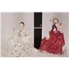 Image 2 : Two Royal Doulton figurines including "Autumn Breezes" HN1934 and "My Love" HN2339