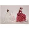 Image 3 : Two Royal Doulton figurines including "Autumn Breezes" HN1934 and "My Love" HN2339