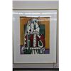 Image 1 : After Pablo Picasso, Femme dans un Fauteuil limited edition lithograph, 303/500 pencil signed. Consi