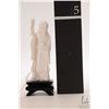 Image 4 : Shou Xing carved ivory "God of Longevity" 4" in height, not including base. Can not be shipped outsi