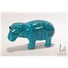 Image 3 : Metropolitan museum of modern art ceramic "William the Hippopotamus" figurine 7-1/2" in length
