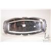 Image 1 : Large German .800 silver tray, 14-3/4" x 6-3/4"
