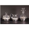 Image 1 : Prague .800 silver 3 piece cruet set