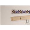 Image 5 : Indigenous beaded sash, 30" in length and a beaded bird necklace19"
