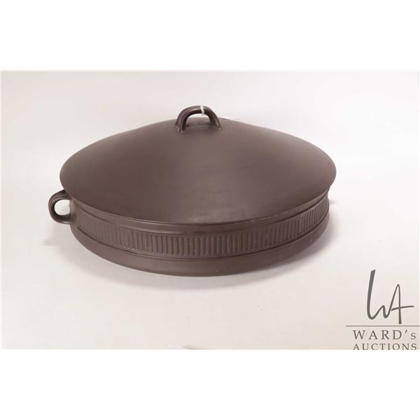 Dansk Jens Quistgaard Flamestone 13" covered casserole dish