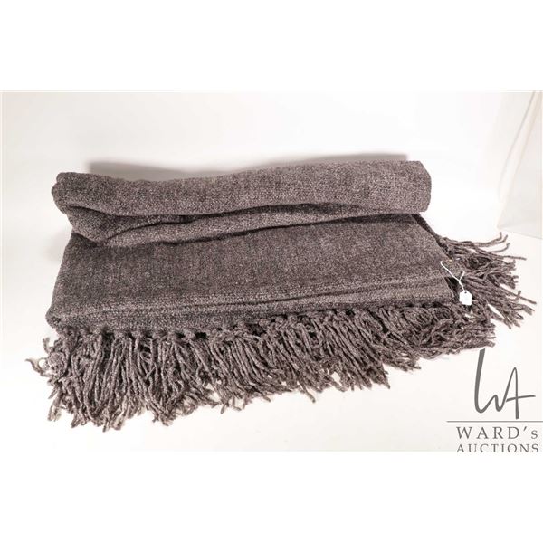 Chenille throw made for Restoration Hardware, new with label