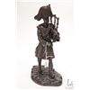 Image 1 : Bronze style statue "Piper Major" by Tom Mackie 11 3/4" in height