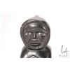 Image 3 : Inuit carved soapstone fisherman, signed in syllabics and dated 1987 by artist, 6" in height