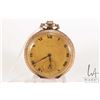 Image 1 : Waltham 15 jewel pocket watch model 1894 with gold toned double sunk dial, gold filled case, roman n
