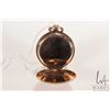 Image 3 : Waltham 15 jewel pocket watch model 1894 with gold toned double sunk dial, gold filled case, roman n