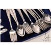 Image 3 : Wallace "Stradivari" sterling silver flatware including settings for twelve of luncheon knives and d