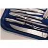 Image 5 : Wallace "Stradivari" sterling silver flatware including twelve steak knives, eleven soup spoons plus