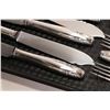 Image 3 : Wallace "Stradivari" sterling silver flatware including settings for twelve of fish knife and forks,