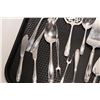 Image 4 : Wallace "Stradivari" sterling silver flatware serving pieces and including berry spoons, serving spo