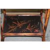 Image 2 : Quality modern reproduction of a Victorian Cantebury with hand painted Chinoserie birds and floral a