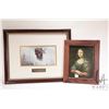 Image 1 : Two framed pictures including "Majesty on the Wing-Bald Eagle" by Robert Bateman, overall dimensions