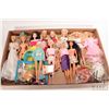 Image 1 : Large selection of vintage fashion dolls including Tootsie Toys, Disney, Barbie, Lucky Barbie clone 